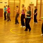 kobiety na szkoleniu tanecznych