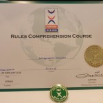 rules comprehension course certyfikat